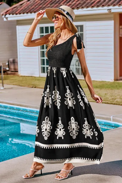 Cupshe Show Some Love Ornate Maxi Dress