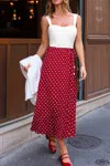 Cupshe Simply Darling Polka Dot Maxi Dress In Multi