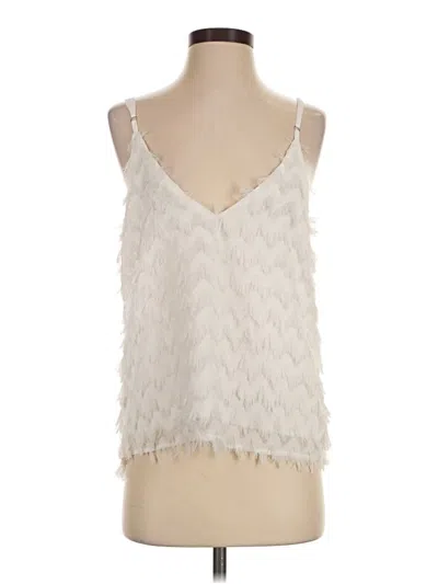 Pre-owned Cupshe Sleeveless Blouse In Ivory