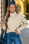 Cupshe So Worth It Beige Sweater In Neutral