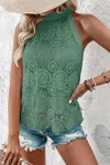 Cupshe Soft Blooms Green Top In Green