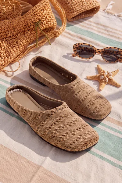 Cupshe Sole Mates Straw Mules In Brown