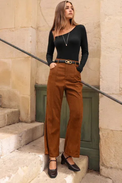 Cupshe Spice It Up Brown Pants