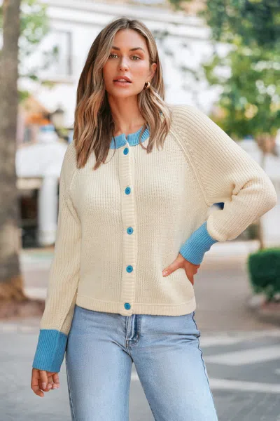 Cupshe Split Decision Colorblock Cardigan