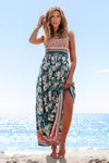 Cupshe Spring Blooms Floral Maxi Dress In Multi