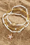 Cupshe Subtle Glow Beaded Bracelet Set