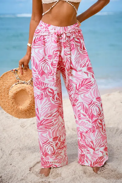 Cupshe Sunkissed Shade Tropical Pants
