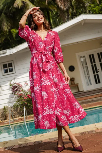 Cupshe Sunny Mood Floral Maxi Dress In Multi