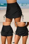 Cupshe Sunny Spin Black Swimsuit Bottoms