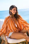 Cupshe Sunset Nomad Orange Top