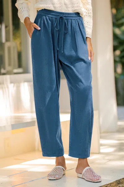 Cupshe Sunset Society Blue Pants