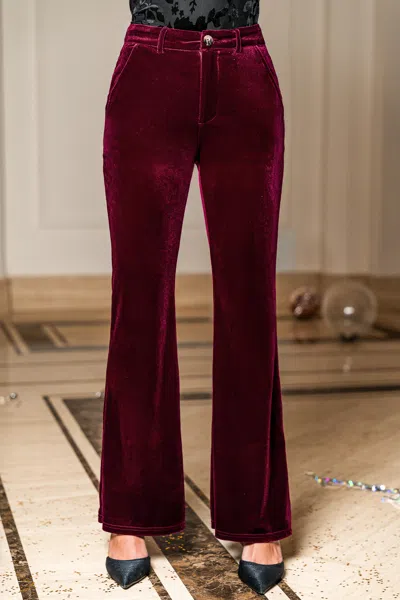 Cupshe Surreal Red Pants