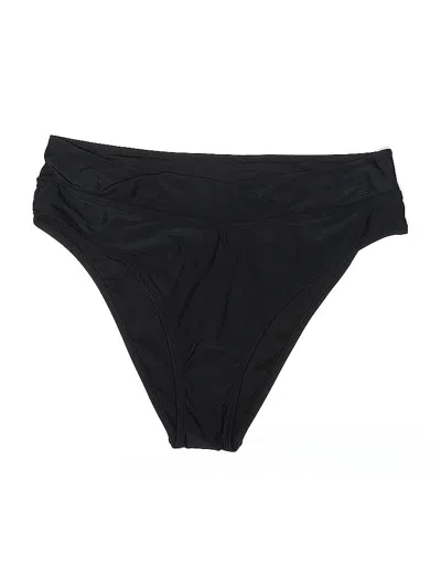Pre-owned Cupshe Swimsuit Bottoms In Black