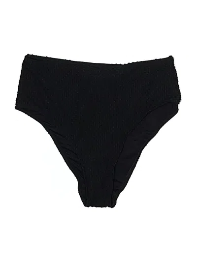 Pre-owned Cupshe Swimsuit Bottoms In Black