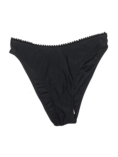 Pre-owned Cupshe Swimsuit Bottoms In Black