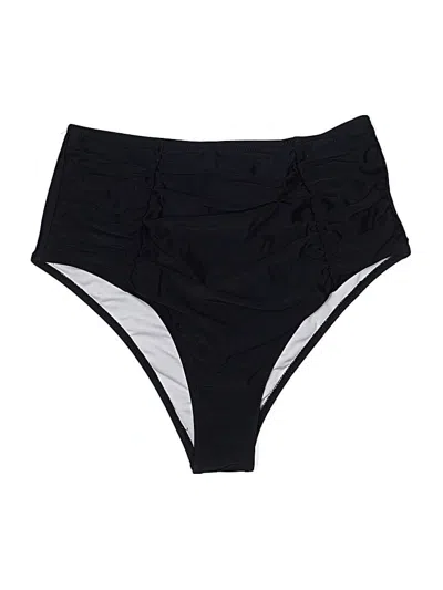 Pre-owned Cupshe Swimsuit Bottoms In Black