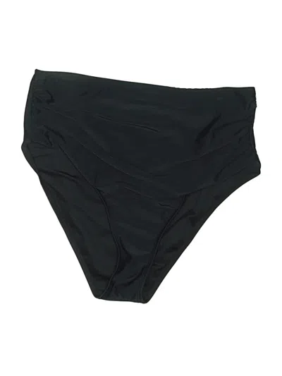 Pre-owned Cupshe Swimsuit Bottoms In Black
