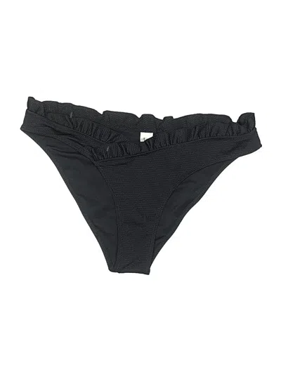 Pre-owned Cupshe Swimsuit Bottoms In Black
