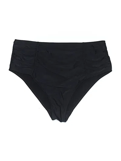 Pre-owned Cupshe Swimsuit Bottoms In Black