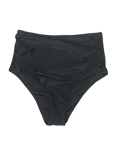Pre-owned Cupshe Swimsuit Bottoms In Black