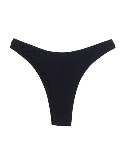 Pre-owned Cupshe Swimsuit Bottoms In Black