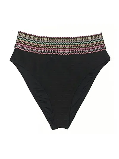 Pre-owned Cupshe Swimsuit Bottoms In Black