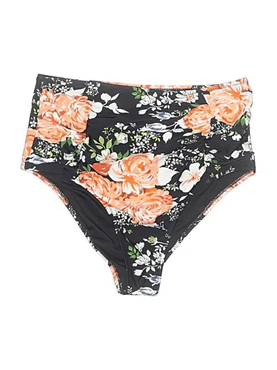 Pre-owned Cupshe Swimsuit Bottoms In Black