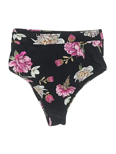 Pre-owned Cupshe Swimsuit Bottoms In Black