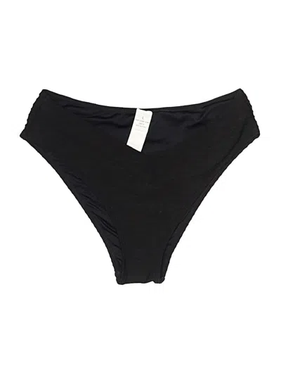 Pre-owned Cupshe Swimsuit Bottoms In Black