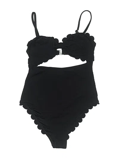 Pre-owned Cupshe Swimsuit Bottoms In Black