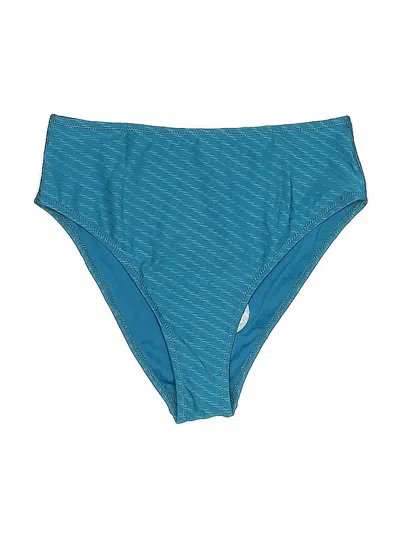Pre-owned Cupshe Swimsuit Bottoms In Blue