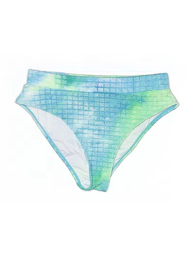 Pre-owned Cupshe Swimsuit Bottoms In Blue
