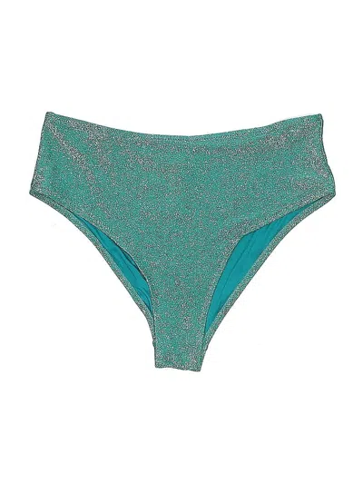 Pre-owned Cupshe Swimsuit Bottoms In Blue