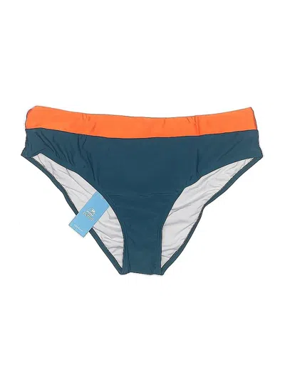 Pre-owned Cupshe Swimsuit Bottoms In Blue