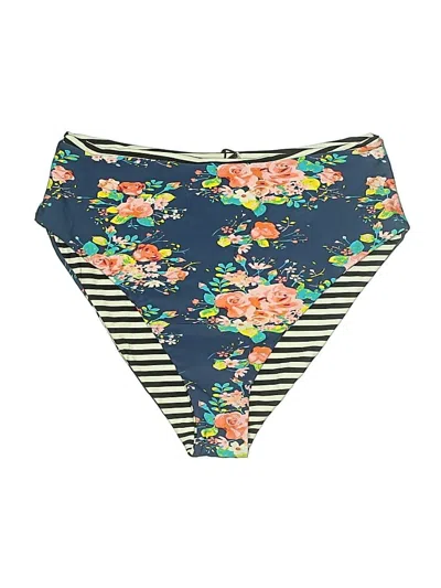 Pre-owned Cupshe Swimsuit Bottoms In Blue