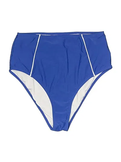 Pre-owned Cupshe Swimsuit Bottoms In Blue