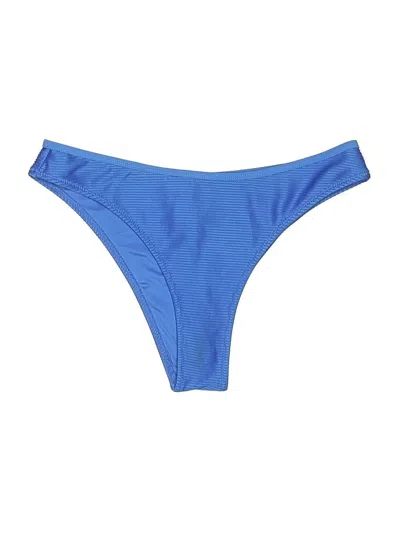 Pre-owned Cupshe Swimsuit Bottoms In Blue