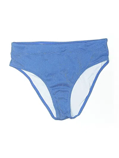 Pre-owned Cupshe Swimsuit Bottoms In Blue