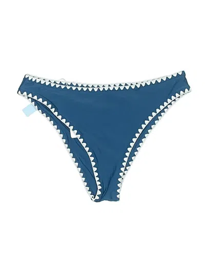 Pre-owned Cupshe Swimsuit Bottoms In Blue