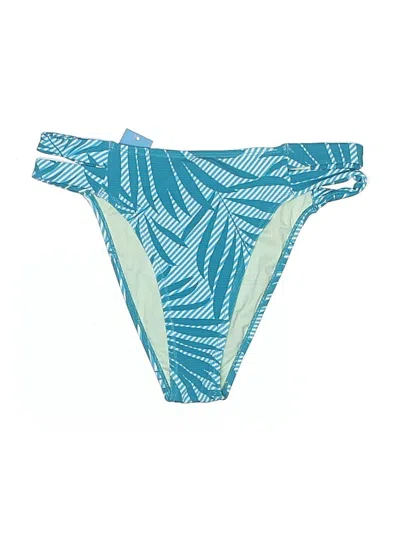 Pre-owned Cupshe Swimsuit Bottoms In Blue