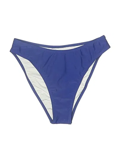 Pre-owned Cupshe Swimsuit Bottoms In Blue