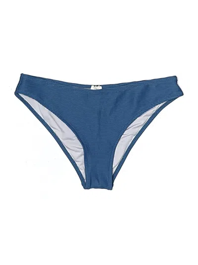 Pre-owned Cupshe Swimsuit Bottoms In Blue