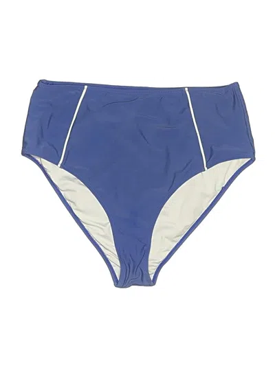 Pre-owned Cupshe Swimsuit Bottoms In Blue