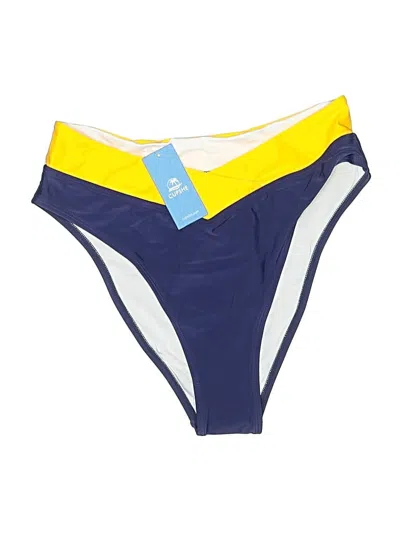 Pre-owned Cupshe Swimsuit Bottoms In Blue