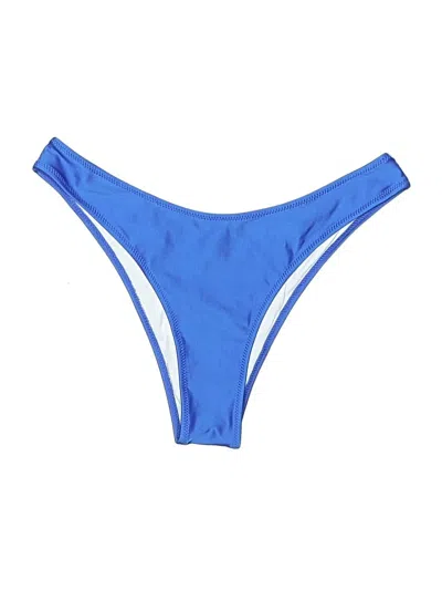 Pre-owned Cupshe Swimsuit Bottoms In Blue