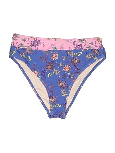 Pre-owned Cupshe Swimsuit Bottoms In Blue