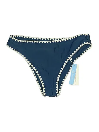 Pre-owned Cupshe Swimsuit Bottoms In Blue