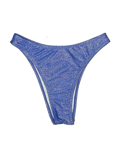 Pre-owned Cupshe Swimsuit Bottoms In Blue