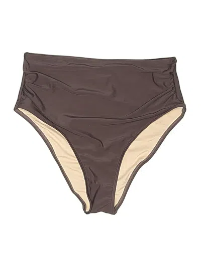 Pre-owned Cupshe Swimsuit Bottoms In Brown