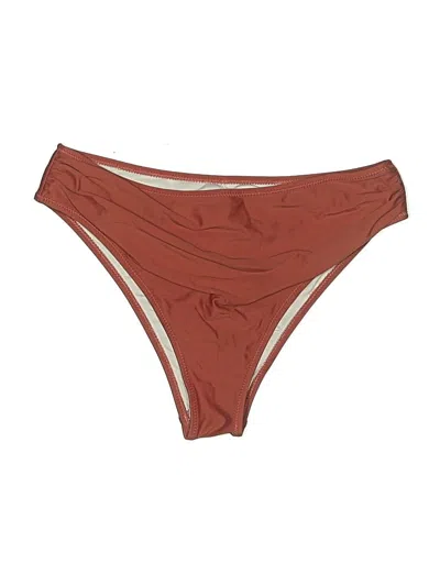 Pre-owned Cupshe Swimsuit Bottoms In Brown